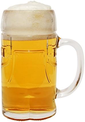 Lederhosen Pants Glass Beer Stein Mug 0.5 Liter
