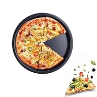Forma de Pizza,Assadeira Pizza em Alumínio Antiaderente 36 cm, Assadeira Redonda Durável para Forno, Ideal para Pizzas, Tortas e Receitas Caseiras,Ideal para Casa e Restaurante