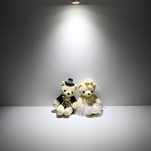 Tento Lighting E17 Led Spotlight Feature Cob Technology Reflectors Led Replacement Light Bulbs, Cool White, 38 Degrees Beam Angle 6000K Daylight White R14 #TOP6