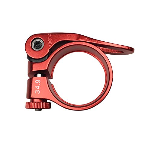 image for PLATT Bike Seat Post Clamp Aluminium Alloy Bicycle Quick Release Seatp