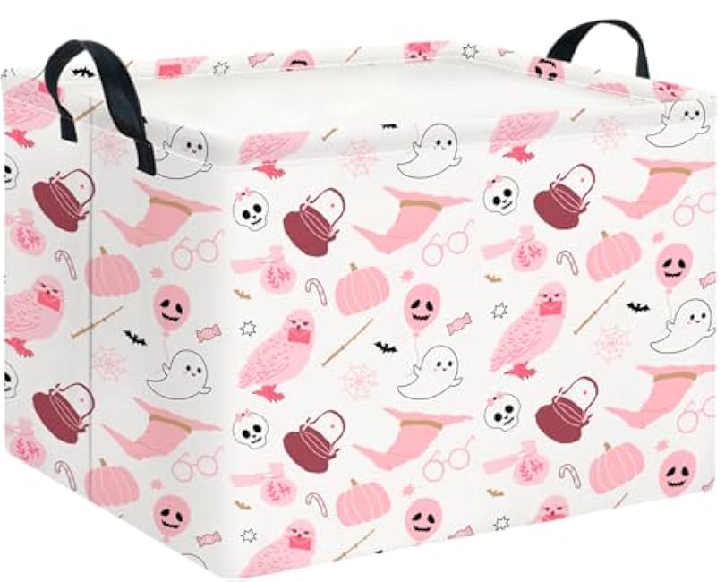 Rectangle Storage Basket with Handles, Collapsible Storage Bin, Books Box, Gift Basket(Truck)