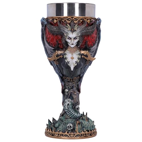 Nemesis Now B6442X3 Diablo IV Lilith Kielich 19,5 cm, czarny