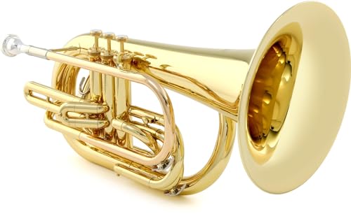 Yamaha YBH-301M Marching Baritone - Clear Lacquer cover