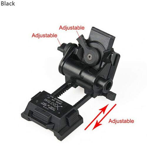 Tactical Wilcox L4G24 NVG Mount CNC - Soporte para casco para gafas de visión nocturna VS15 PVS18 GPNVG18