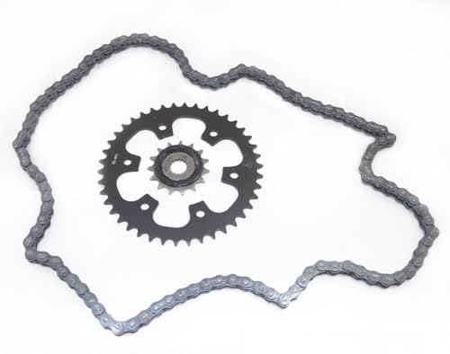 Image of Gate 7 Chain Sprocket Kit, Compatible with Reborn 350cc, Meteor 350cc, Hunter 350cc (Set of 3,2022 Onwards Models)