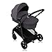 GRACO Transform Kinderwagen, 2 in 1 Kinderwagenset, Kombikinderwagen mit Babywanne und Buggy in einem, klein zusammenklappbar, mit Regenschutz und Fußsack, 0-22 kg, grau, Slate