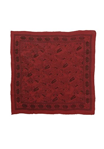 elope Disney Jack Sparrow Adult Headscarf - Square Gauze Fabric Officially Licensed - Brown