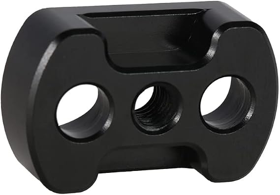 NICEYRIG Rosette Mount Adapter for ARRI Standard M6 X 1.0 for Camera Cage Rosette Side Handgrip - 498