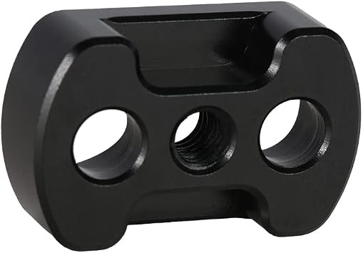 NICEYRIG Rosette Mount Adapter for ARRI Standard M6 X 1.0 for Camera Cage Rosette Side Handgrip - 498