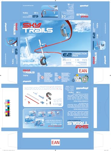 Sky Trails | Connection Pack | Pack d'extension et de Connexion à Construire | Crée de Nouveaux Parcours et de Nouvelles Aventures pour Ton Monde Sky Trails | 71974 - vue 8