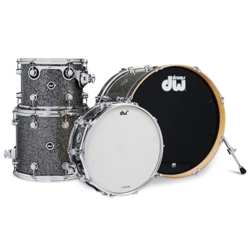 DW DWe 4-piece Shell Pack - Black Galaxy