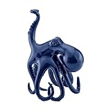 Finesse Decor Sugvar The Octopus Blue Resin Handmade Sculpture