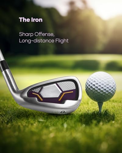 8-Piece Womens Golf Club Set