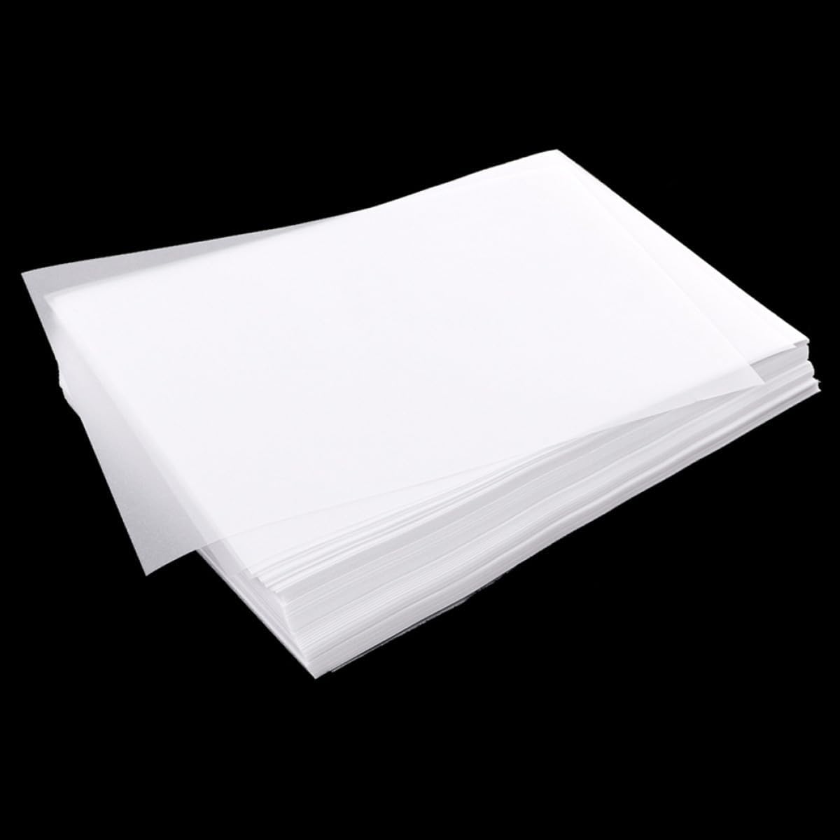 AUTSUPPL 400pcs Translucent Tracing Paper for Calligraphy Sketching Crafts Copying Supply Smooth for All Ages for Art School Projects