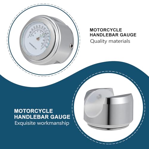 Termómetro de Manillar para Motocicleta en Aluminio Impermeable 3