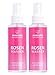 Produktbild Bio Rosenwasser 100% 2er Set - Gesichtswasser als Spray für Gesicht, Haut & Haare - Naturkosmetik für natürliche Pflege gegen unreine und trockene Haut - Haarwasser für glanzloses Haar, 2 x 125 ml