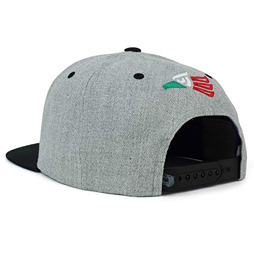 Image of Trendy Apparel Shop Hecho En Mexico Eagle 3D Embroidered Snapback Cap