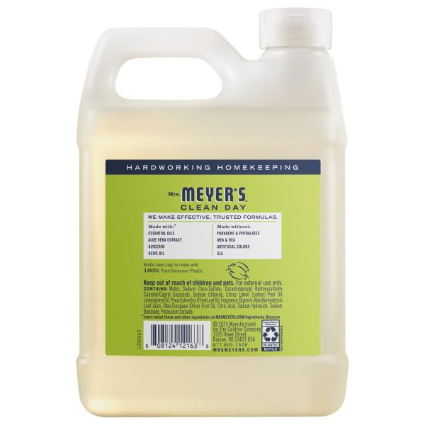 Mrs. Meyer's Clean Day Lemon Verbena Liquid Hand Soap Refill