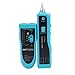 Rapid Network Tracker Multifunctional Cable Tester Line Cable Finder Portable Wire Tracker Tool Telephone Line Tester for Continuity Checking(No Batteries Included)(Sky Blue)