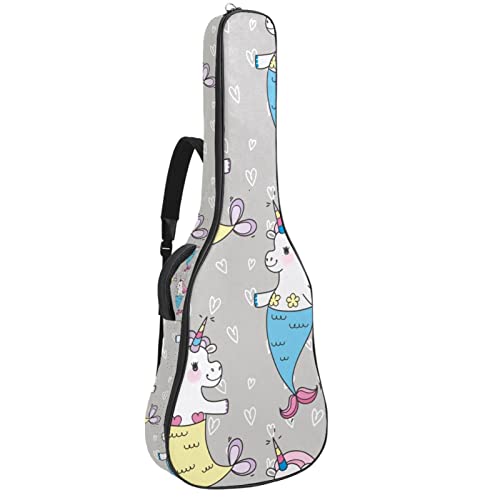 Housse pour guitare acoustique – Motif flamant rose tropical – 1 cm d’épaisseur – Housse de transport étanche – 101 cm… - Les Beatles, Paul McCartney, John Lennon, RIngo Starr, George Harrison Housse pour guitare acoustique - Motif flamant rose tropical - 1 cm d'épaisseur - Housse de transport étanche - 101 cm…