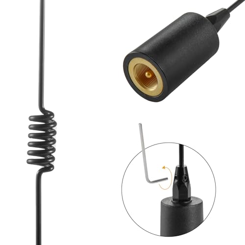 Long Range VHF Marine Radio Antenna 156-163MHz Antenna PL259 Connector with 16.5 Feet Low Loss Coaxial Cable for Midland Uniden Cobra Icom Yaesu Vertex Standard Marine Radio, Eifagur by eifagur - Image 3
