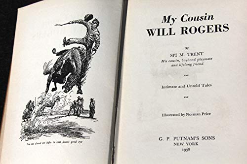 MY COUSIN WILL ROGERS. Intimate and Untold Tales. B002EUH4GW Book Cover