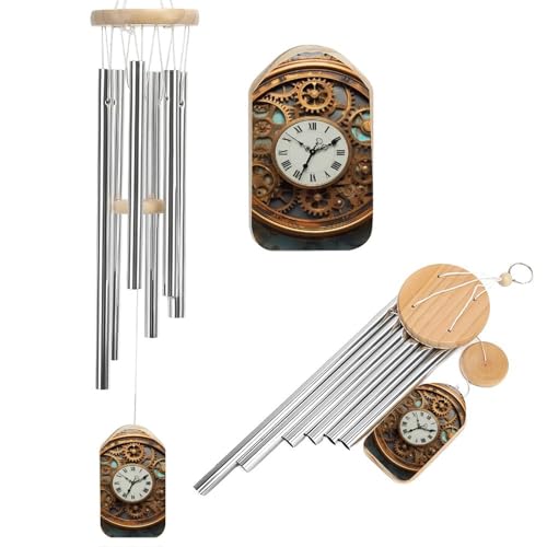 Carillon à vent commémoratif steampunk, cadeau de condoléances