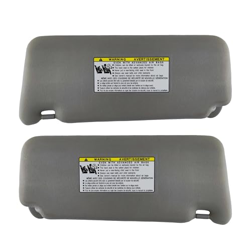 Pare-Soleil Toyota Camry 07-11 Gris Gauche Droite Remplacement Origine 74320-06800-B0