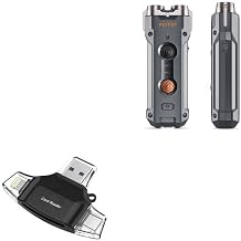 BoxWave Smart Gadget Compatible with PATPET U20 Anti Bark Ultrasonic Device - AllReader SD Card Reader, microSD Card Reader SD Compact USB - Jet Black