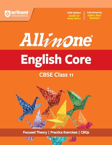 Image of Arihant Class 11 CBSE All in One Physics + Chemistry + Biology + English Core - Combo Set of 4 Books - Includes | Focused Theory | Exercises Practice | CBQs | - For 2027 Exams