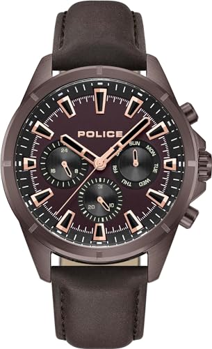 Chronographe Malawi Police : la montre homme idéale du bureau aux sorties