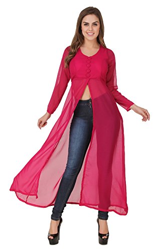 front slit long tops