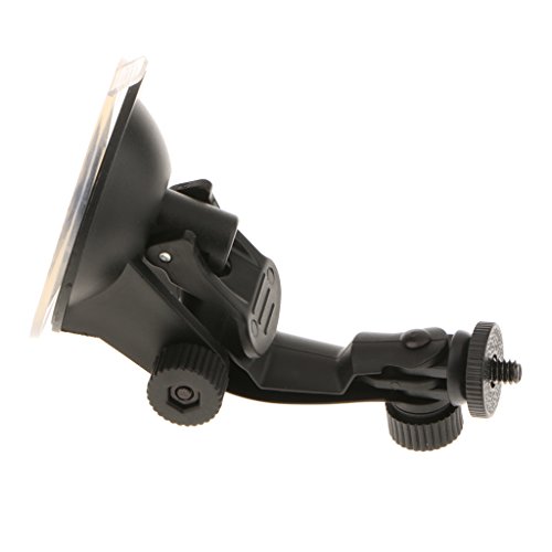 Suporte com ventosa para câmera Almencla com cabeça rosqueada 1/4 para Hero 4 3+/3/2/1