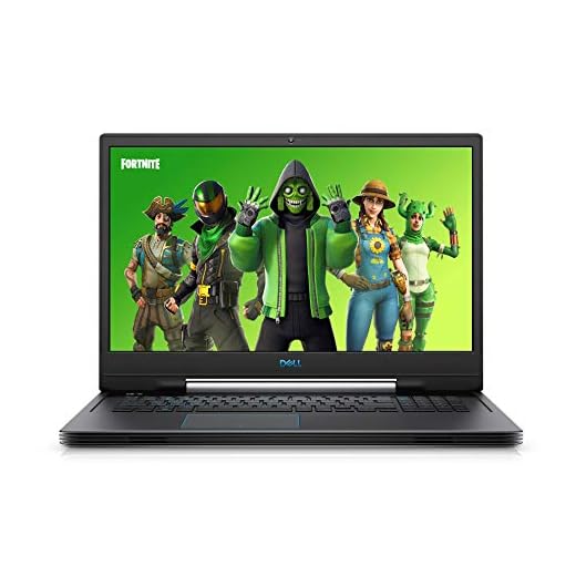 Dell G7 17 Gaming Laptop (Windows 10 Home, 9th Gen Intel Core i7-9750H, NVIDIA GTX 1660 Ti 6G, 17.3" FHD LCD Screen, 512GB SSD, 16 GB RAM) G7790-7662GRY-PUS