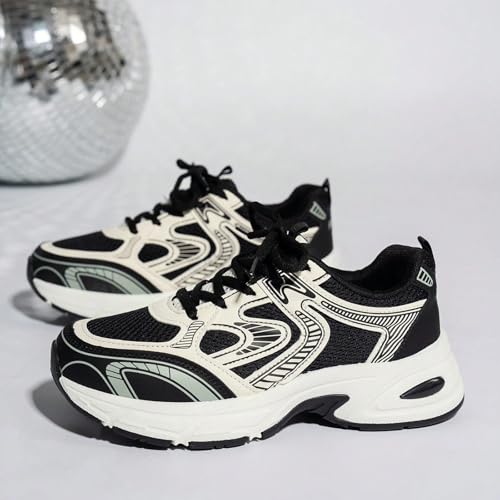 Chaussures décontractées rétro Y2K baskets à plateforme femme