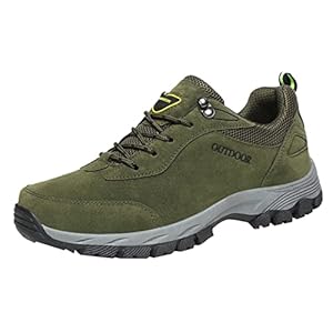Wanderschuhe Herren Hiking Shoes Breite Füße Walking Schuhe wasserdichte Schuhe Sommer Freizeitschuhe Trekkingschuhe Outdoor Work Shoes Outdoorschuhe