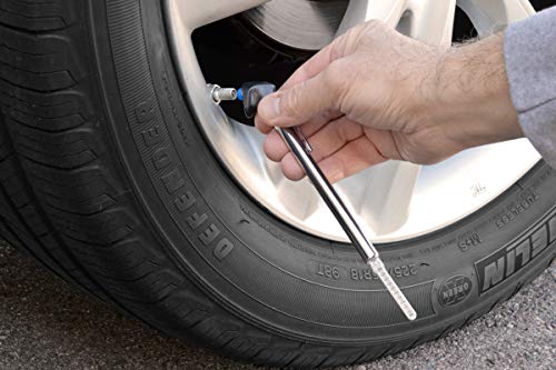 Image of Bell Automotive 22-5-90925-MG Monkey Grip SmartTip Single Chuck Pencil Tire Gauge, Multicolor, One Size