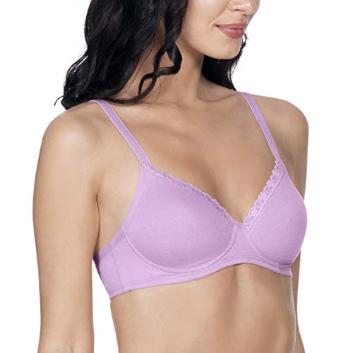 Image of Amante Cotton Padded Wirefree Full Coverage T-Shirt Bra