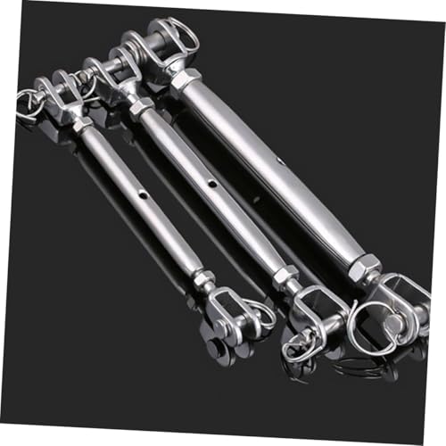 Tensor de acero inoxidable para cables con tornillo pesado miniatura 4