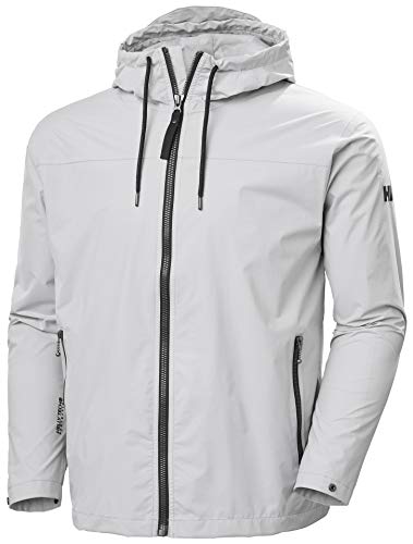 Helly Hansen Urban Rain Jacket Abrigo Impermeable, Hombre, Grey Fog, L