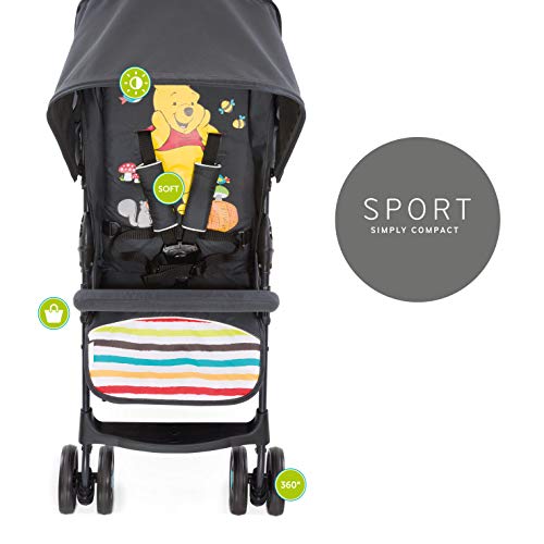 Hauck Disney Buggy Sport/Ultra Licht - slechts 5,9 kg/Klein opvouwbaar/XL boodschappenmand/met ligpositie/zonnekap… - Afbeelding 5
