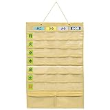 コモライフ お薬収納カレンダー (1日4回×1週間分) お薬カレンダー おくすり カレンダー 壁掛け 収納 保管 見出しシート付 半透明 ポケット ケース 投薬 管理 飲み忘れ防止 飲みすぎ 対策 お薬手帳 診察券 体温計 保険証 【耐荷重:約350g】