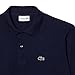 Lacoste Men's Classic Fit L.12.12 Original Piqué Polo Shirt, Navy Blue, Large