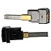 Produktbild vhbw 2x Kohlebürste 32 x 11 x 7mm kompatibel mit Dyson DC22, DC37, DC36, DC26, DC23, DC32, DC29 Staubsauger mit YDK Motor
