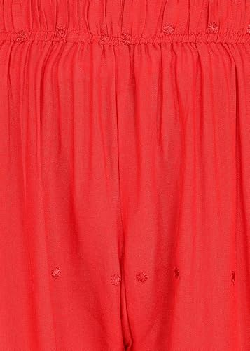 Image of Averno Women's Regular Fit Chikankari Rayon Palazzo| Loose Fit Flared Wide Leg Palazzo Pants for Women and Girls | Ideal for Feastival, Ethinic, & Office