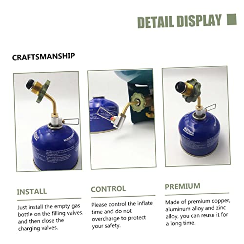 Portable Propane Filler Tool Professional Gas Charging Adapter for Convenient Refilling of Flat Gas Tanks for Camping and BBQ Durable and Construction3