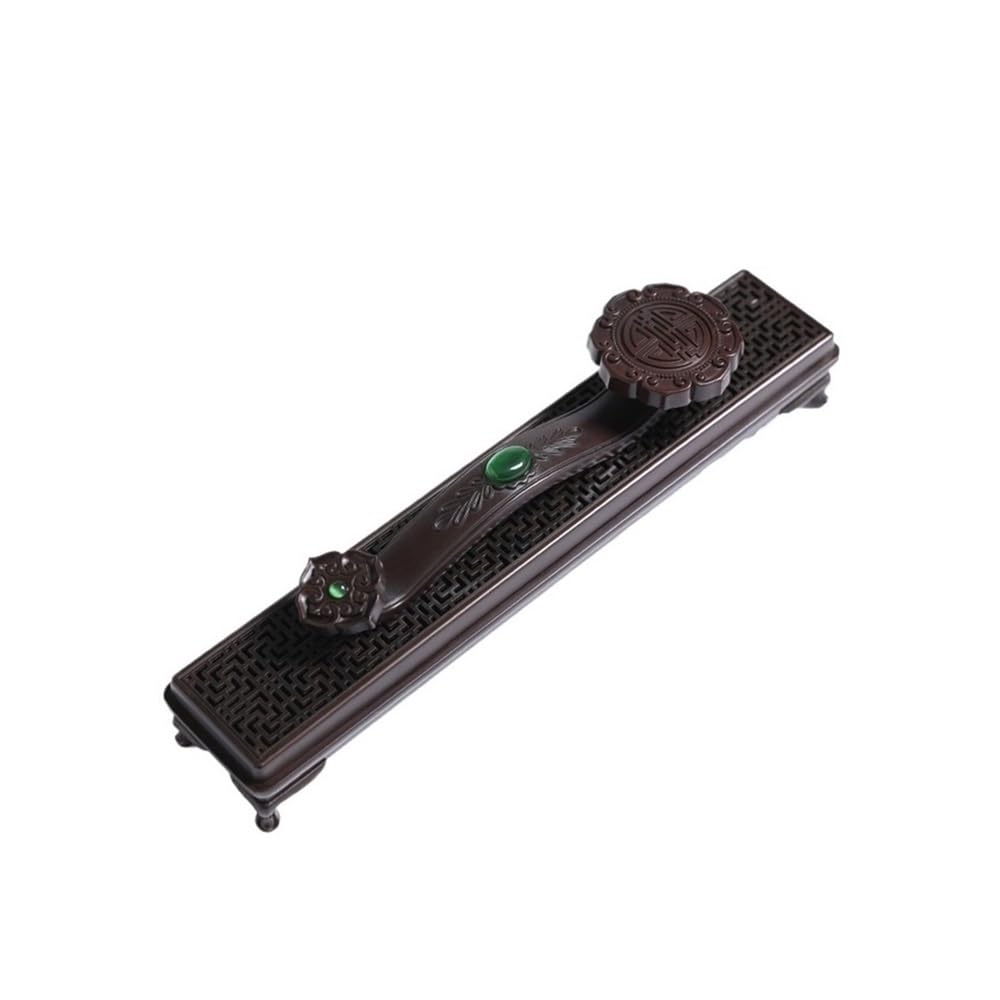 Incense Holder, Retro Alloy Incense Burner Home Decoration Ornament Holder For Meditation Yoga Spa(Brown)