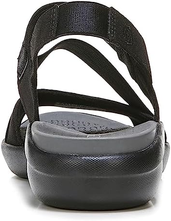 BZees Womens Chance Strappy Sandal Black 7.5 W | Image 6