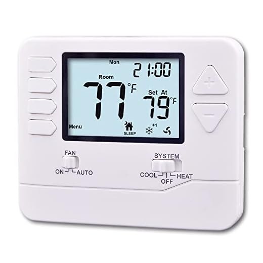 Heagstat 5-1-1 Day Programmable Thermostat for Home, up to 2 Heat/ 2 Cool, DIY Install - C-Wire Not Required