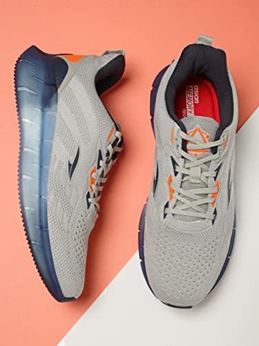 ASIAN Men's Chrome-01 Sports Running,Walking & Gym Shoes with Casual Sneaker Shoes for Men's & Boy's Grey